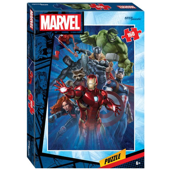 Пазл (STEPpazzle) Мозаика "puzzle" 160 "Marvel (new)" (Marvel)