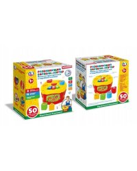 Развивающ. барабан-сортер"Союзмультфильм" 11 потешек,8 песен,сказка "Курочка Ряба".ТМ"УМКА"в кор24шт