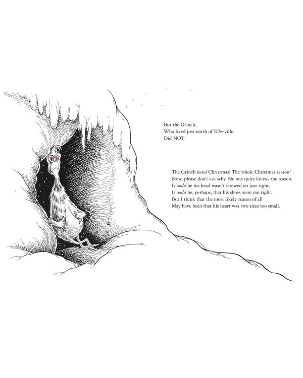 Дополнительное изображение книги «How the Grinch stole Christmas! (Dr. Seuss) Как Гринч украл Рождество (Доктор Сьюз) /Книги на английском языке»