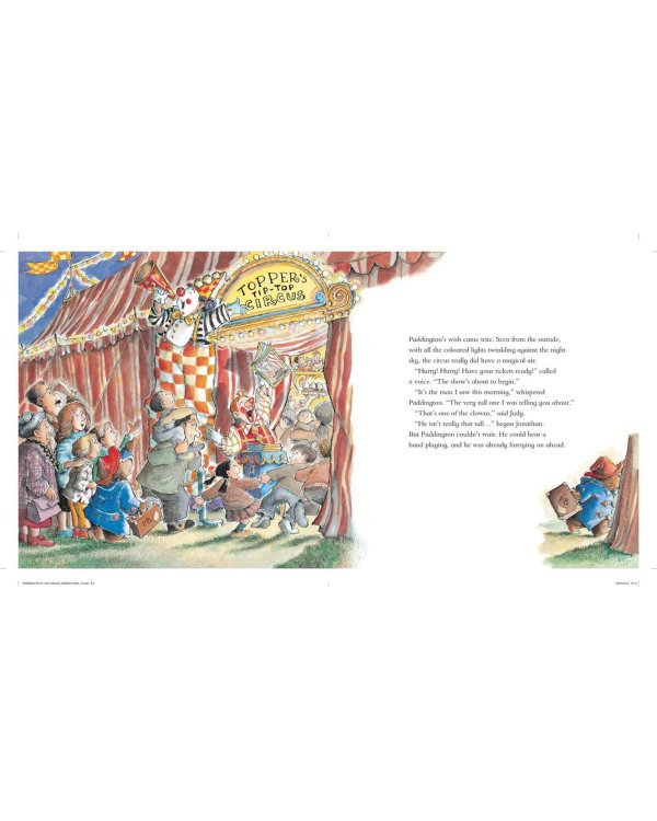 Дополнительное изображение книги «Paddington at the circus (Michael Bond) Паддингтон в цирке (Майкл Бонд) /Книги на английском языке»