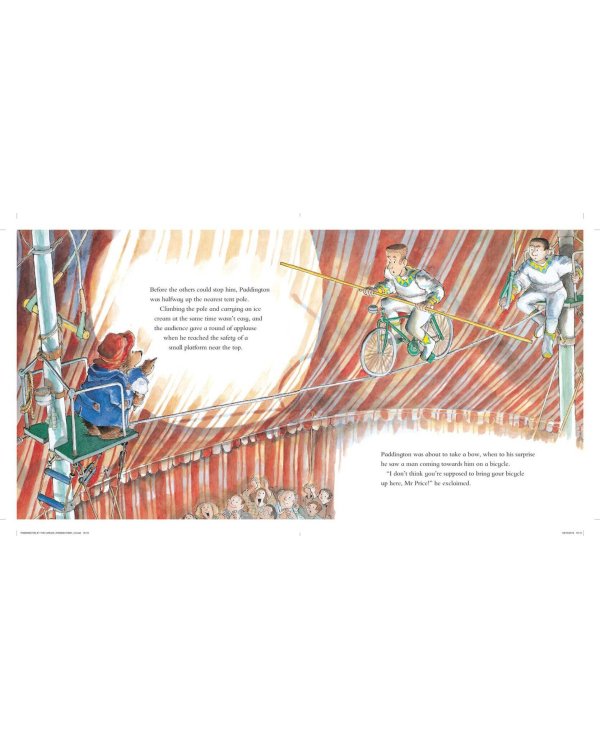 Дополнительное изображение книги «Paddington at the circus (Michael Bond) Паддингтон в цирке (Майкл Бонд) /Книги на английском языке»