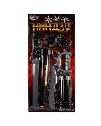 Набор ниндзя блист.23*48*6см ИГРАЕМ ВМЕСТЕ в кор.2*48шт