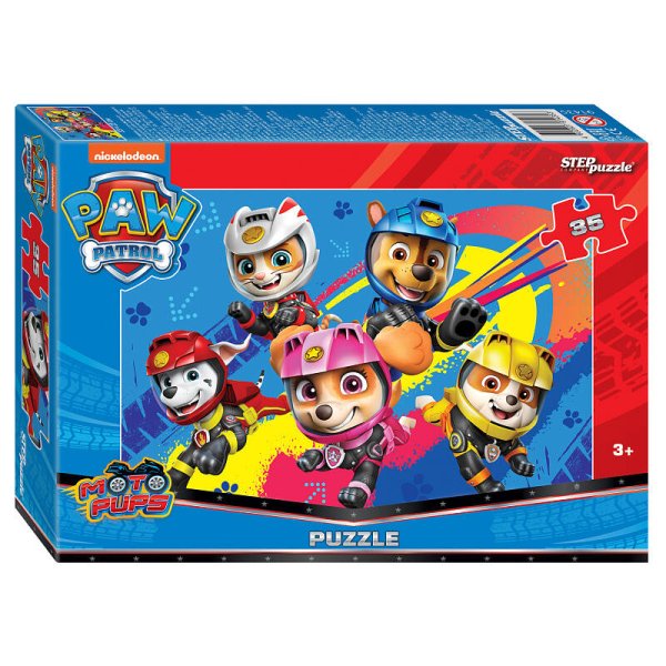 Пазл (STEPpazzle) Мозаика "puzzle" 35 "Щенячий патруль (new 1)" (Никелодеон)