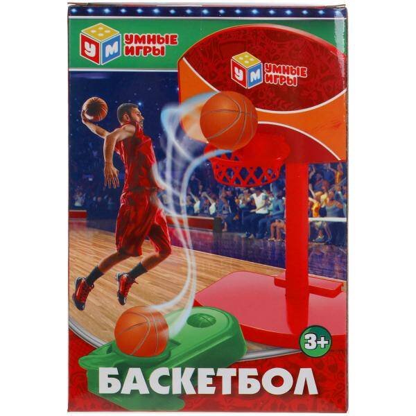 Настольная игра баскетбол , в кор., 9,5*4,5*14см Умные игры в кор.2*120шт