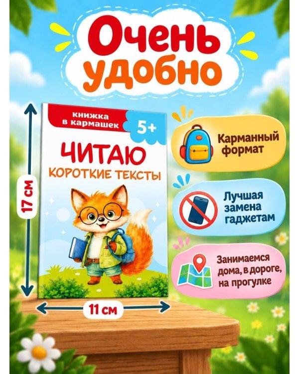 Дополнительное изображение книги «Читаю короткие тексты»