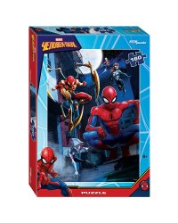 Мозаика "puzzle" 160 "Человек-паук (new 1)" (Marvel)
