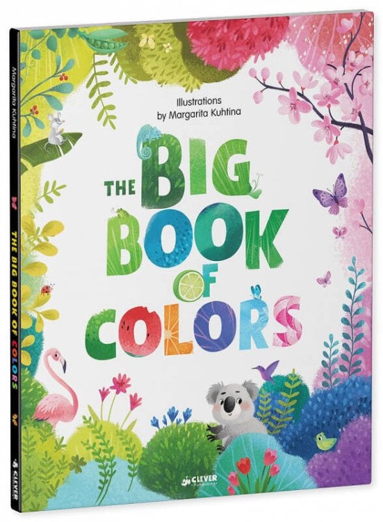 Обложка книги «English Books. Clever Big Books: Big Book of Colors», ISBN 9781948418546