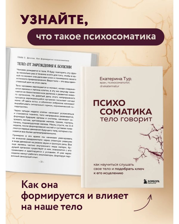 Комплект из 2-х книг о психосоматике
