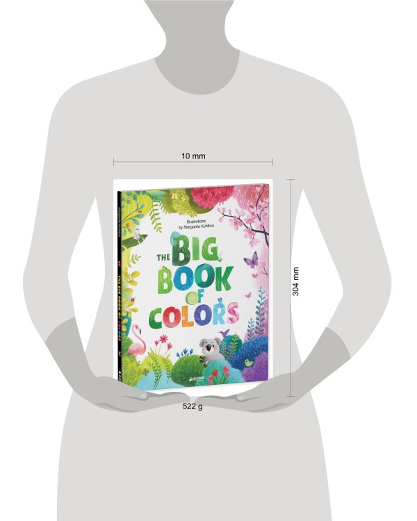 Дополнительное изображение книги «English Books. Clever Big Books: Big Book of Colors»