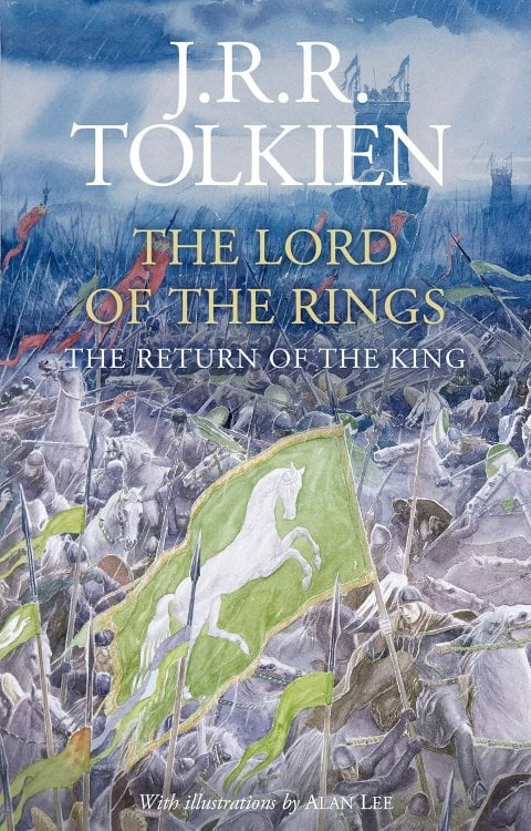 Обложка книги «The return of the king Illustrated edition (J.R.R Tolkien) Возвращение короля иллюстрированное издание (Дж. Р. Толкин) /Книги на английском языке», ISBN 9780008376147