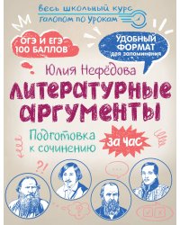 Литературные аргументы. Подготовка к сочинению за час