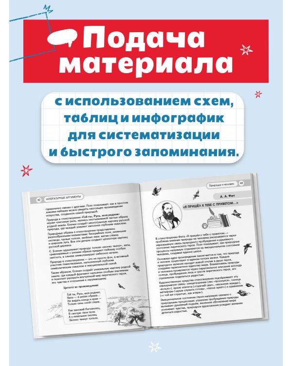 Литературные аргументы. Подготовка к сочинению за час