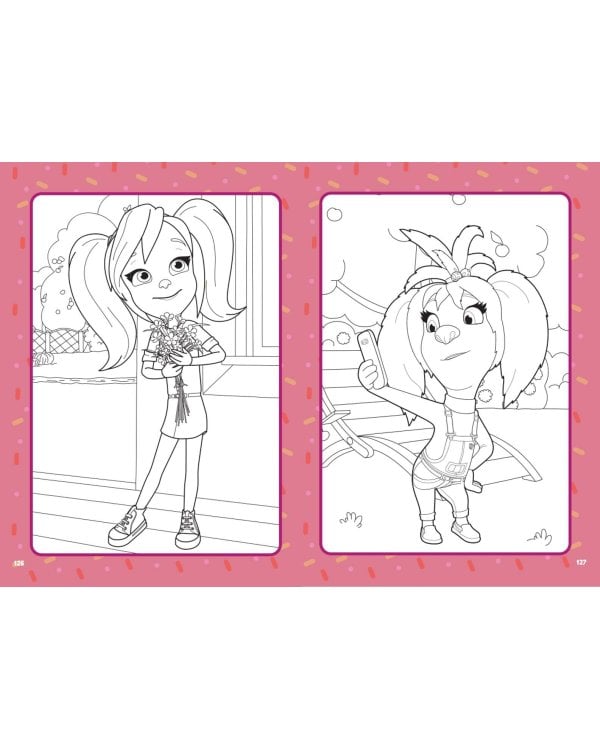 Барбоскины. Блокнот для творческой девчонки (Лиза). Активити, тесты, поделки