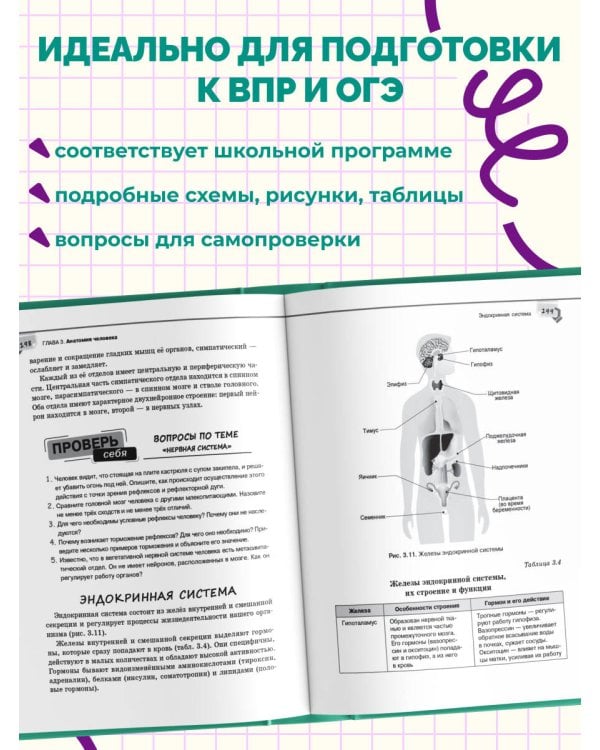 Справочник по биологии для 5-9 классов