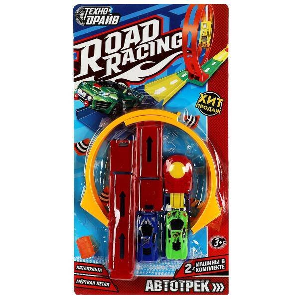 ТРЕКИ (Умка) Автотрек блист.20,5*38*5см ТЕХНОДРАЙВ в кор.2*60шт