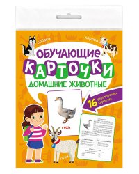 ОБУЧАЮЩИЕ КАРТОЧКИ европодвес. ДОМАШНИЕ ЖИВОТНЫЕ