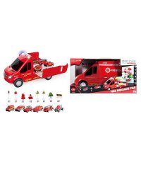 Машинка "Быстрая помощь"(6 машинок,11 дорож.знаков,3*AА не в к-те) (43,5x18,8x22,7cм) (Арт. 2048951)