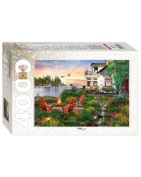 Мозаика "puzzle" 4000 "Дом у реки"