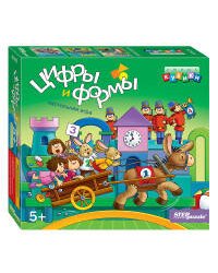 Развивающая игра "Цифры и формы" (Умные кубики)