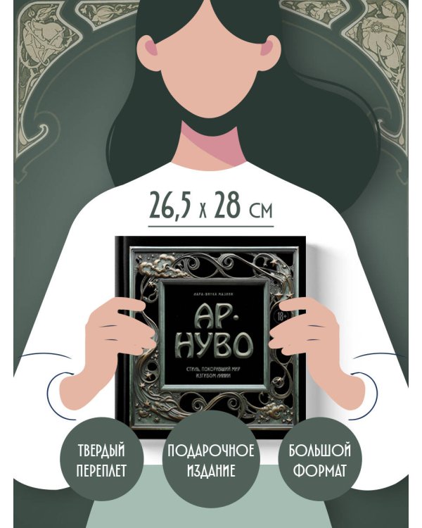 Ар-нуво. Стиль, покоривший мир изгибом линии. Фундаментальный труд, ставший главной книгой в истории стиля