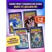 Комплект из 4-х книг. Sonic. Комиксы. Том 1-4