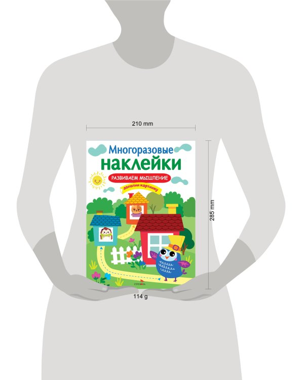 МНОГОРАЗОВЫЕ НАКЛЕЙКИ. Развиваем мышление