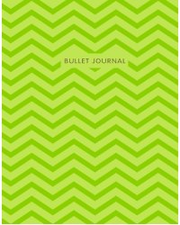 Bullet Journal (Зеленая геометрия) 162x210мм, твердая обложка, пружина, блокнот в точку, 120 стр.