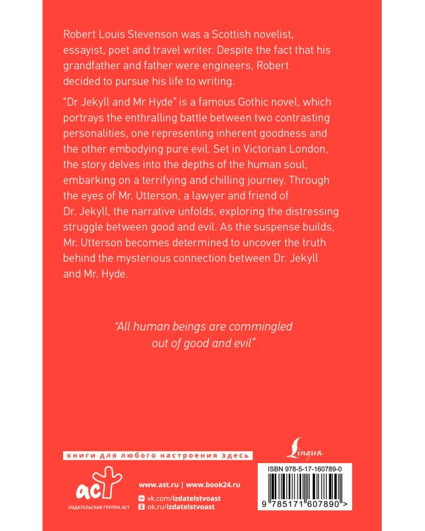 Dr Jekyll and Mr Hyde