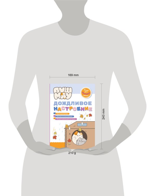 ПушМяу. Книги для первого чтения. Дождливое настроение