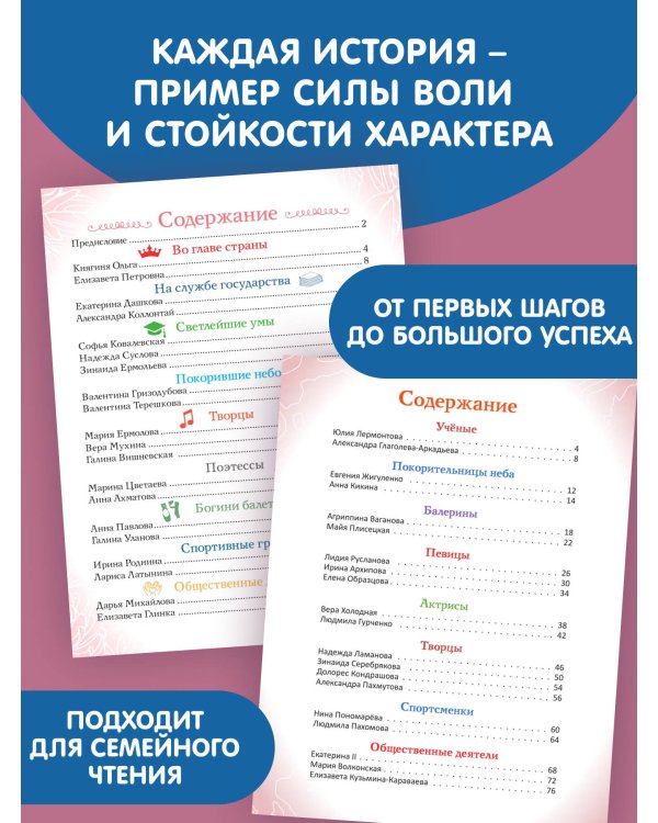 Девочки, прославившие Россию. Комплект из 2-х книг
