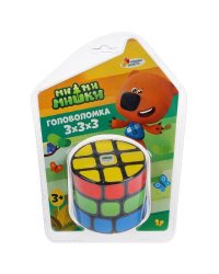 Логическая игра кубик 3х3 Ми-ми-мишки блист.14*19*7см ИГРАЕМ ВМЕСТЕ в кор.2*72шт