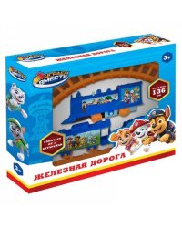Железная дорога мультяшная щенки дл.пути 136см,кор.20*18*3,5см ИГРАЕМ ВМЕСТЕ в кор.2*72шт