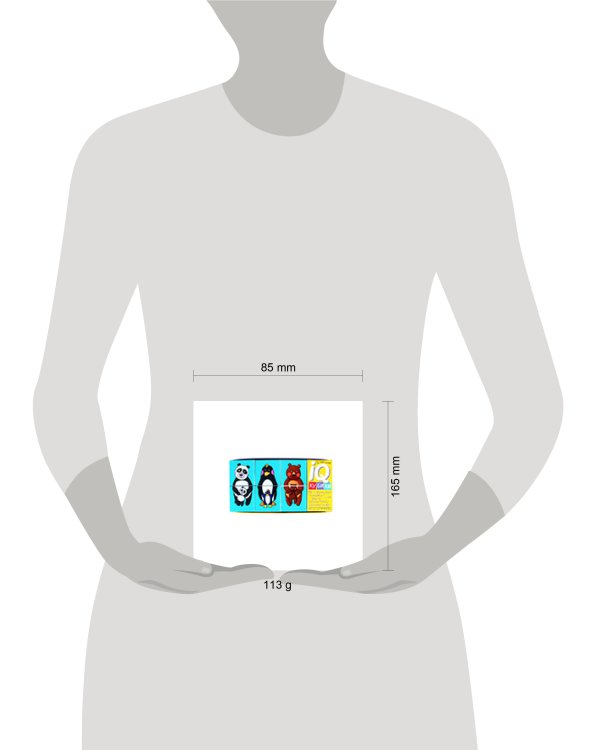 IQ кубики. 6 кубиков в поддончике фигурные. Кто живёт в зоопарке. 4+