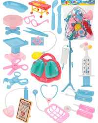 Игровой набор доктора "Медик"(52х14,5х3 см)(24 предмета,в пакете) ( Арт. 2171258)