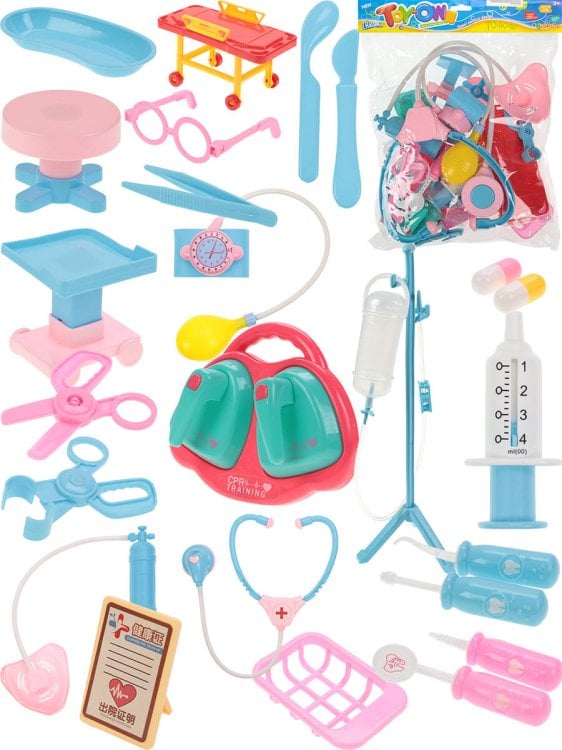 Игровой набор доктора "Медик"(52х14,5х3 см)(24 предмета,в пакете) ( Арт. 2171258)