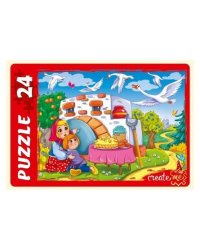 15. МАКСИ-ПАЗЛЫ 24 элемента. ГУСИ-ЛЕБЕДИ (Арт. ПУ24-0604)