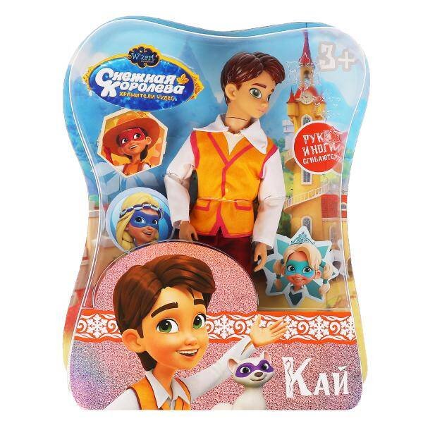 Кукла без озв Снежная королева Хранители Чудес Кай 29 см, руки и ноги сгиб КАРАПУЗ в кор.24шт