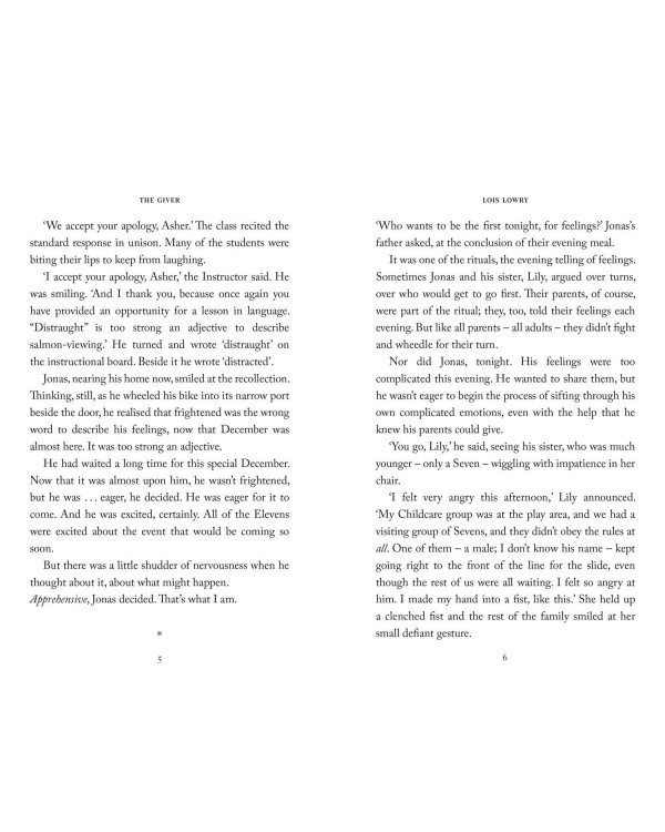 The Giver (Lois Lowry) Дающий (Лоис Лоури) /Книги на английском языке