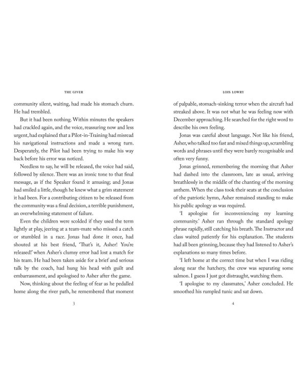 The Giver (Lois Lowry) Дающий (Лоис Лоури) /Книги на английском языке