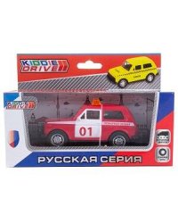 Внедорожник пожарный KiddieDrive, 11см