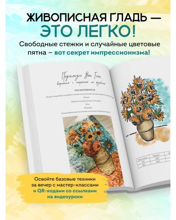 Вышивай как художник, Сюжеты гладью по мотивам шедевров художников-импрессионистов
