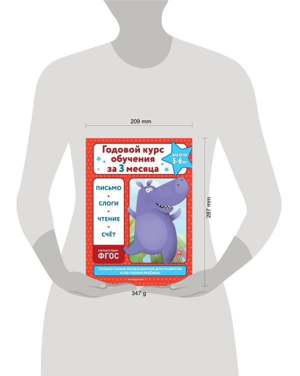 Годовой курс обучения за три месяца: для детей 5-6 лет