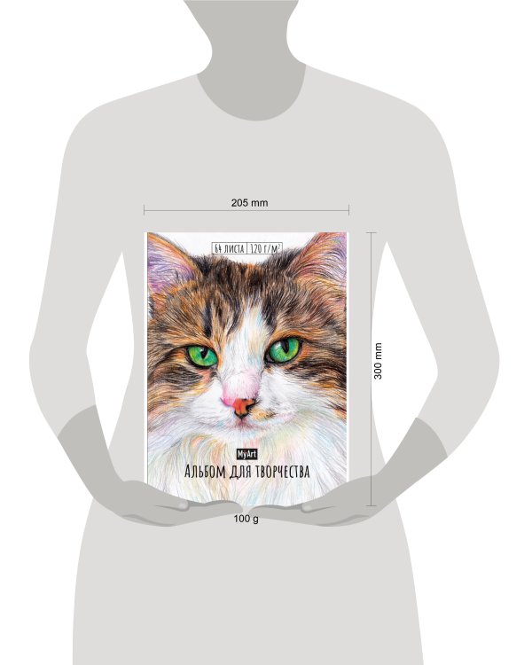 My Art. АЛЬБОМ ДЛЯ ТВОРЧЕСТВА. КОТ