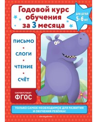 Годовой курс обучения за три месяца: для детей 5-6 лет