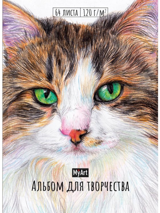 My Art. АЛЬБОМ ДЛЯ ТВОРЧЕСТВА. КОТ