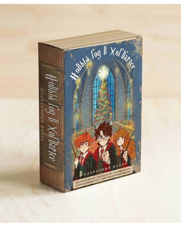 Дополнительное изображение книги «Гарри Поттер и Новый год в Хогвартсе. Подарочный набор (книга + календарь + письма из школы)»