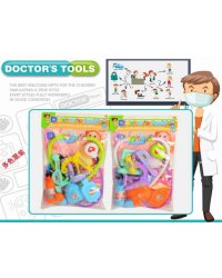 Игровой набор "Добрый доктор"(9 дет.,цвет микс, в пакете) ( Арт. Y25780001)