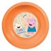 Миска пластиковая.  Свинка Пеппа Добрые поступки