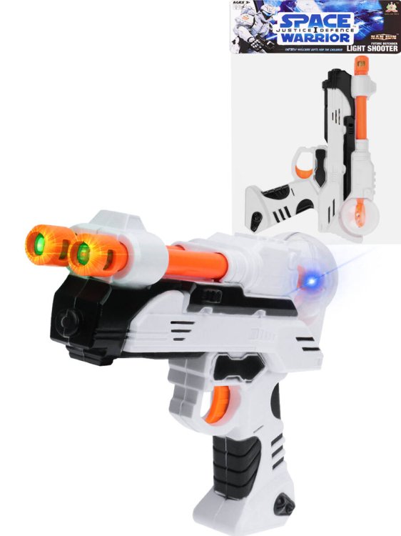 Игрушечное оружие "Космический выстрел" (звук,свет,в пакете) (24,5x5х17cм) ( Арт. 2236918)