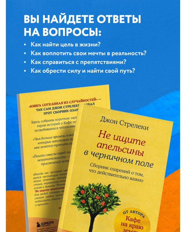 Не ищите апельсины в черничном поле. Сборник озарений о том, что действительно важно #1